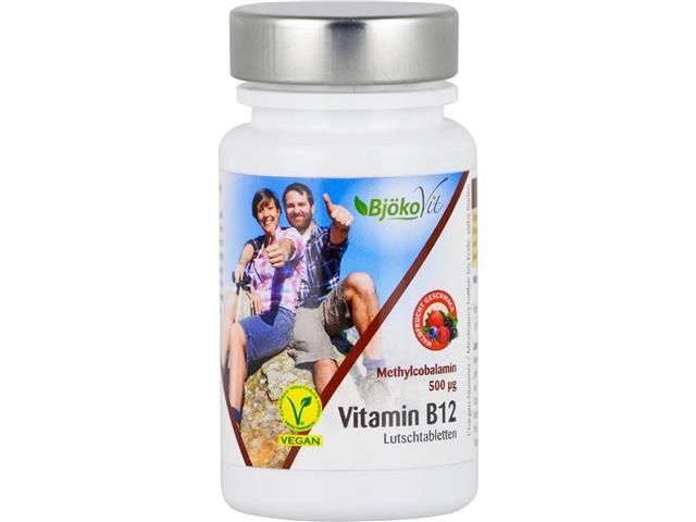 BjökoVit Vitamin B12 60 Lutschtabletten - vegan
