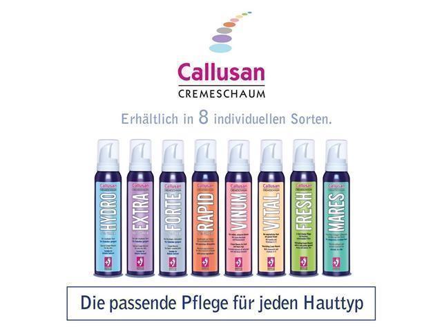 Callusan Cremeschaum Extra 125ml - Fußplege-Schaum