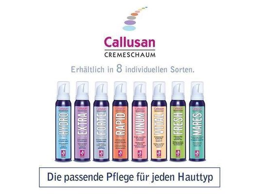 Callusan Cremeschaum Vinum 125 ml - Fußpflege-Schaum