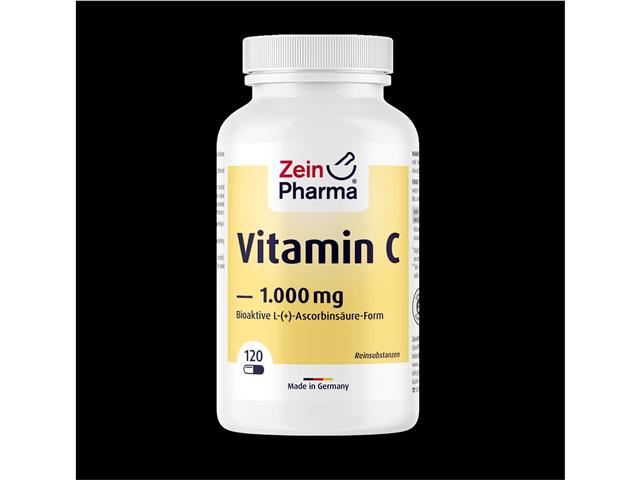ZeinPharma Vitamin C 1000mg 120 veg, Kapseln