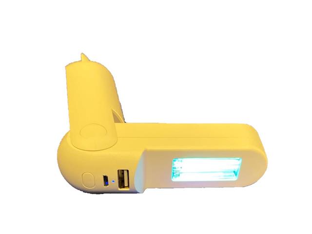 fitvando 2 in 1 UV LED Lampe & Powerbank