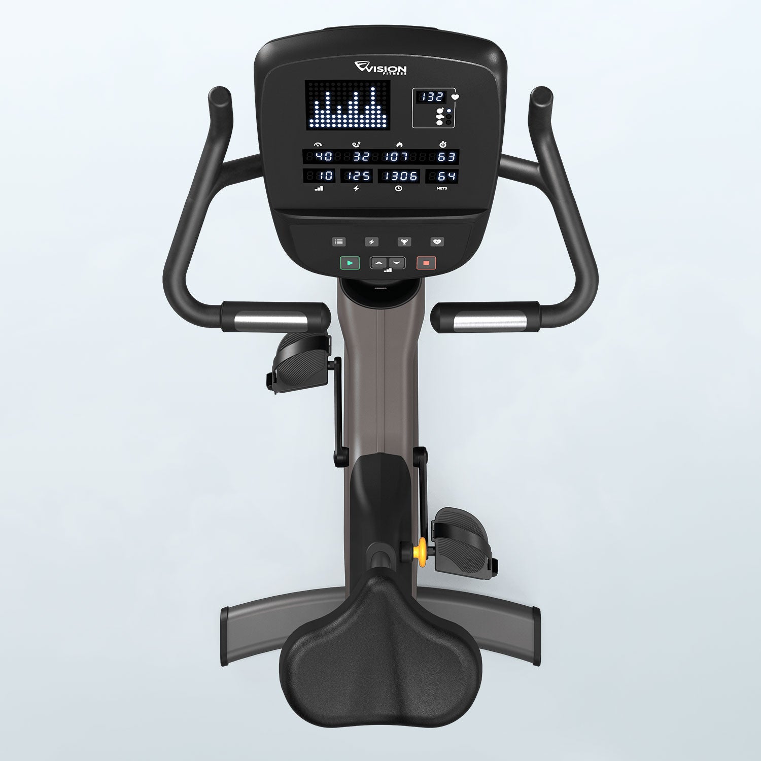 Vision Fitness Fahrradergometer Fitnessbike U60